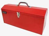 Homak RD00119819 Hip Roof Hand Carry Toolbox, Steel, Fury Red, 7 x 19 x 8-1/2 in Outside